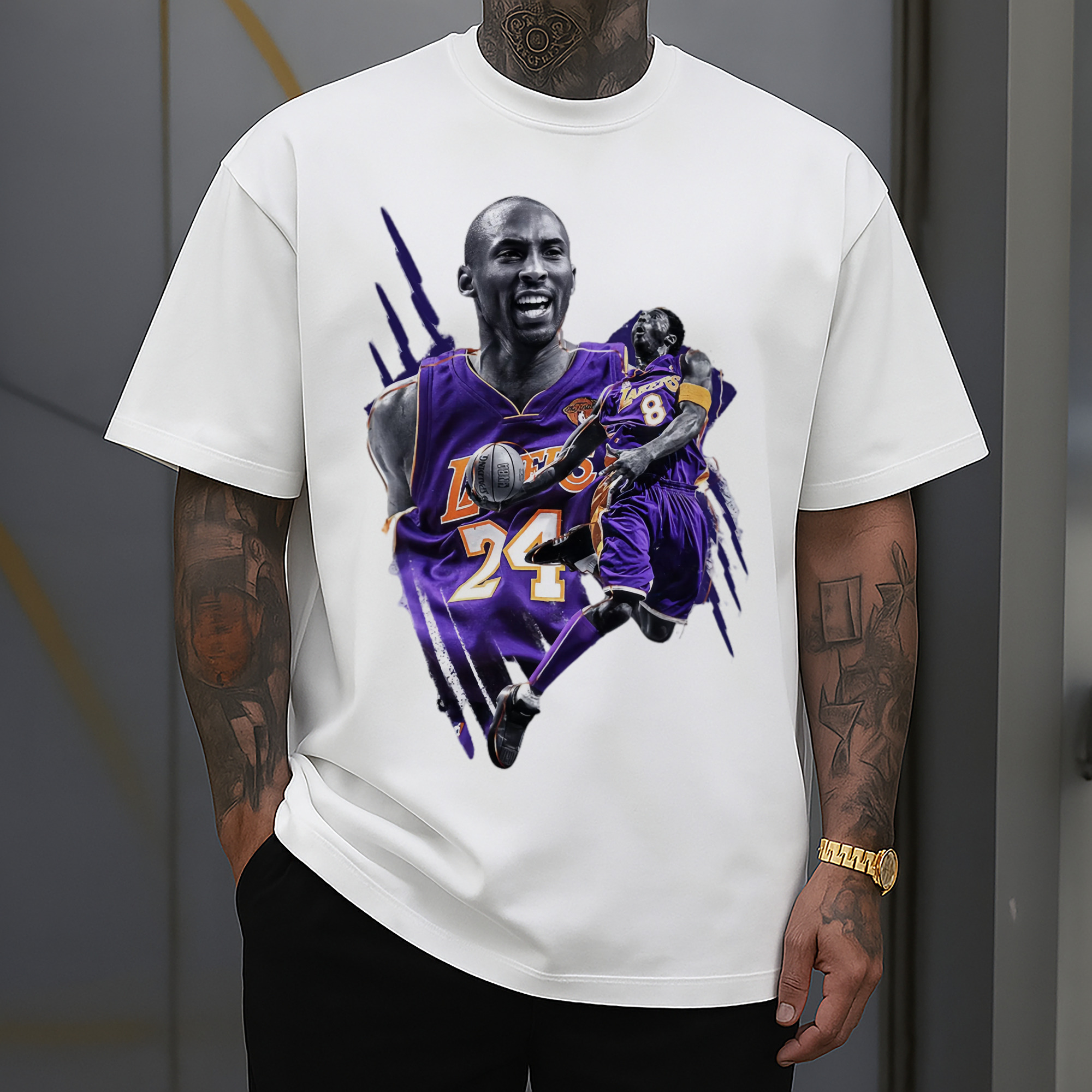 Kobe Bryant #24 Graphic T‑Shirt