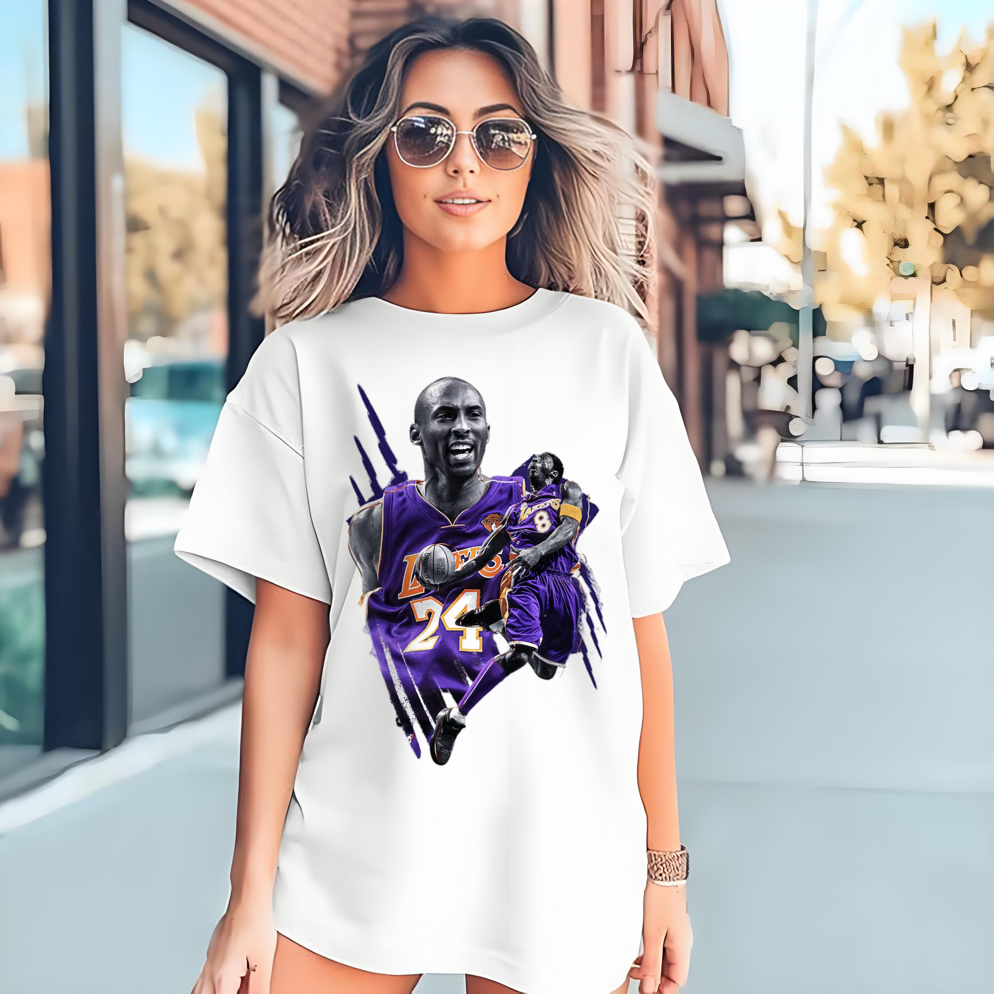 Kobe Bryant #24 Graphic T‑Shirt