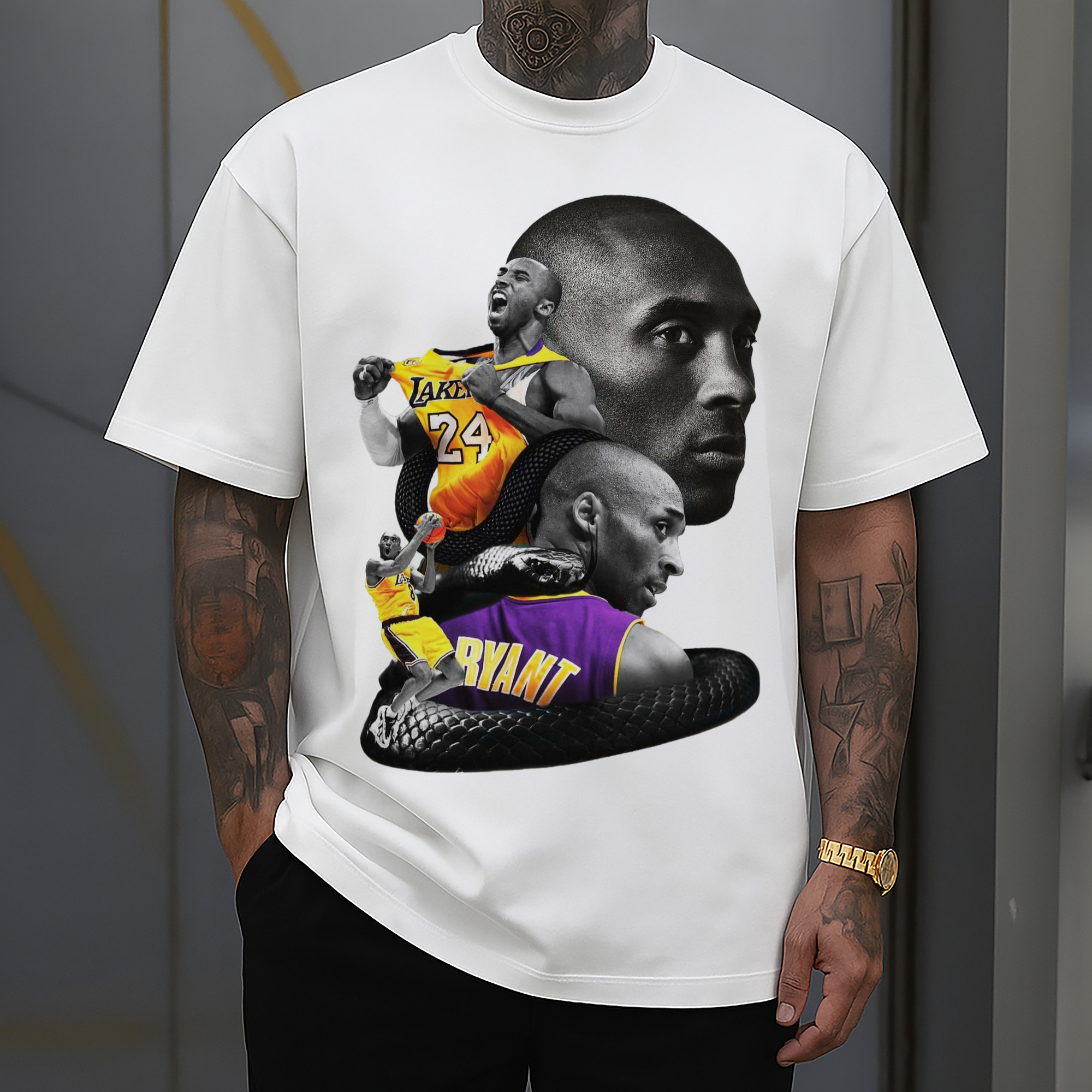 kobe black Mamba icon t-Shirt