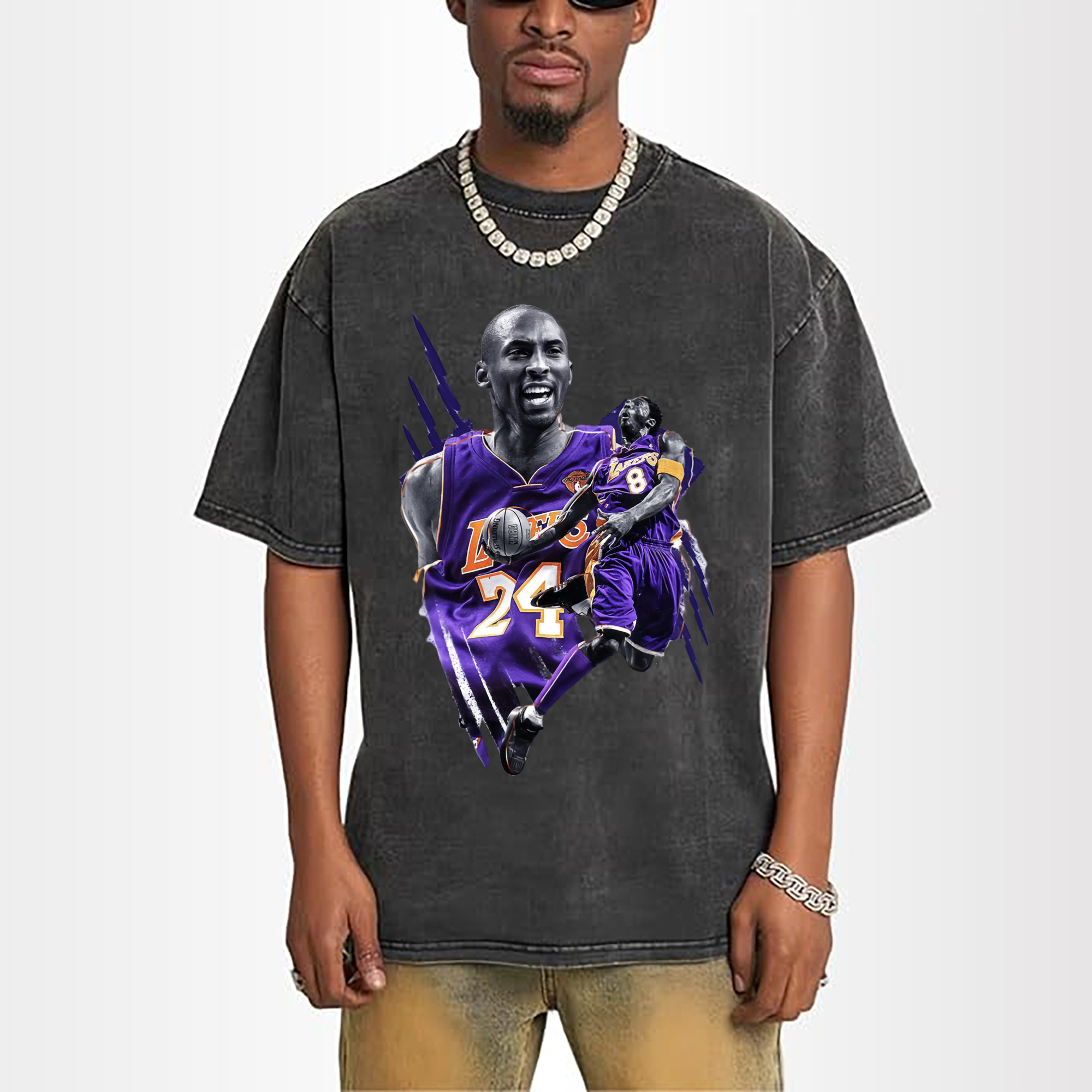 Kobe Bryant #24 Graphic T‑Shirt