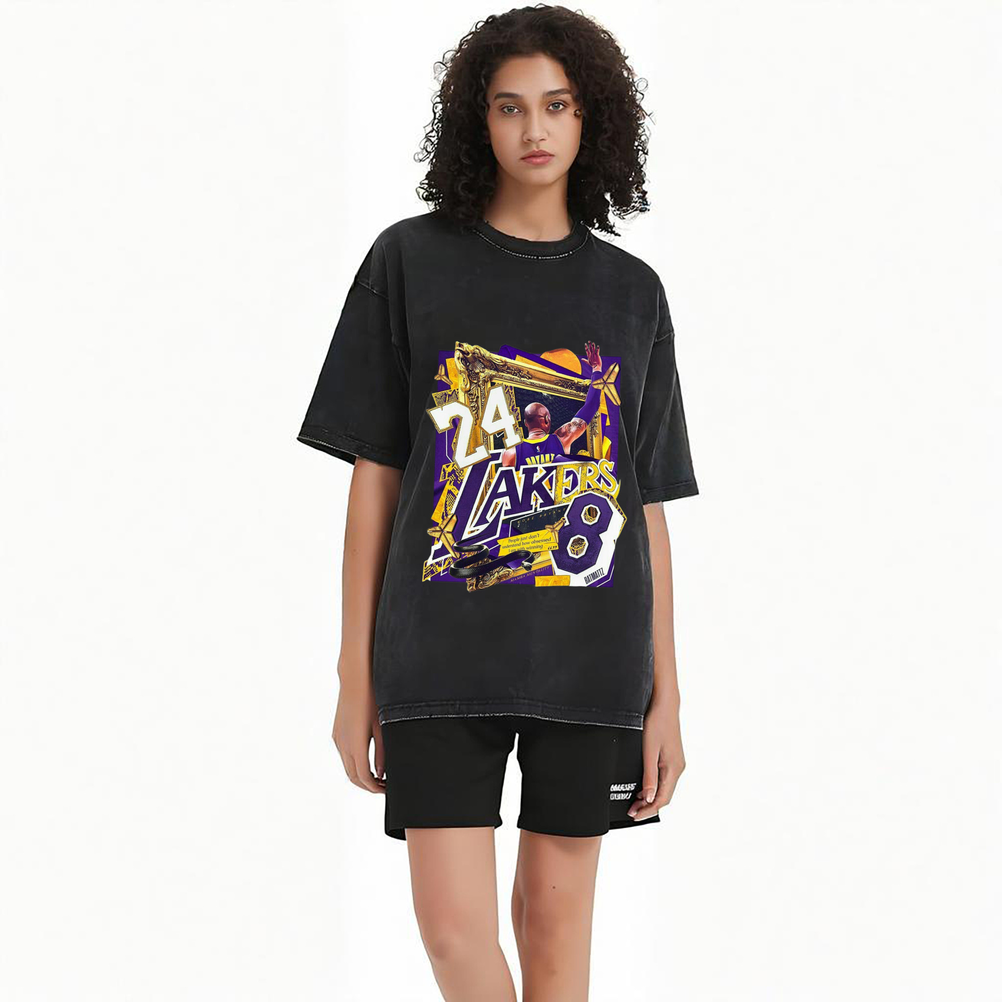 Lakers Legend Kobe Bryant  #24 #8 graphic T‑Shirt