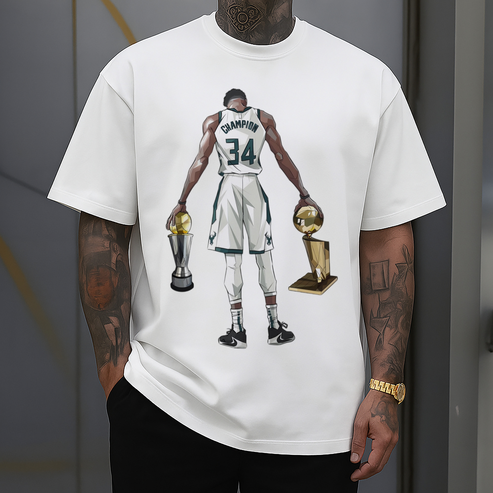Giannis Antetokounmpo  FMVP T-shirt