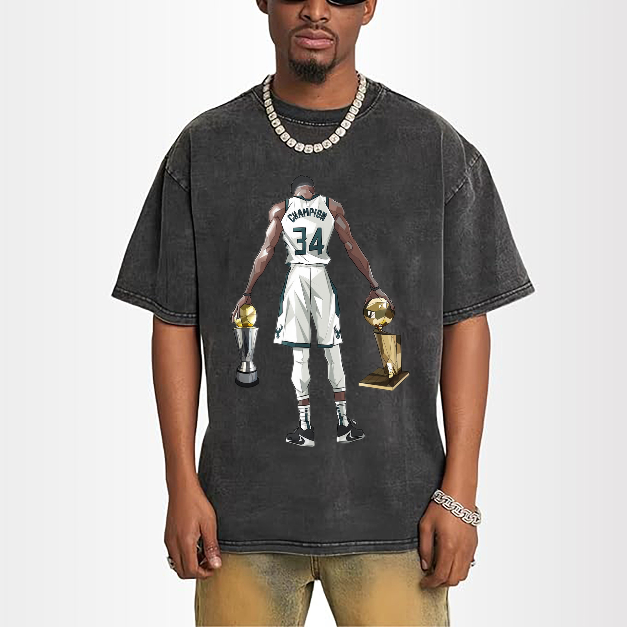 Giannis Antetokounmpo  FMVP T-shirt