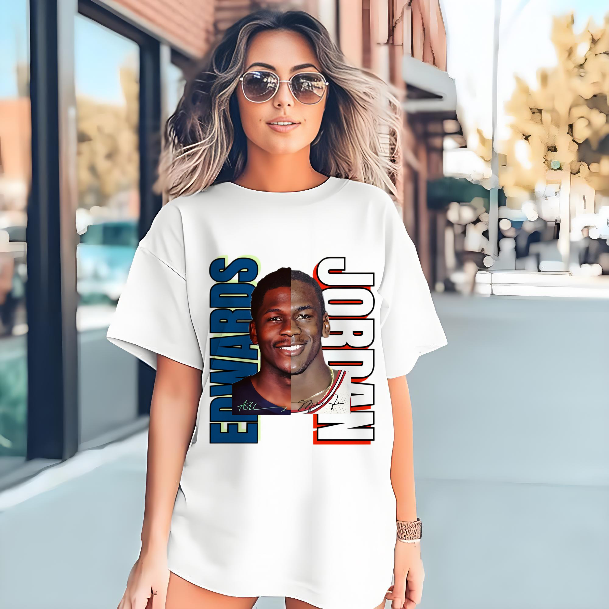 Anthony Edwards next Jordan T‑Shirt