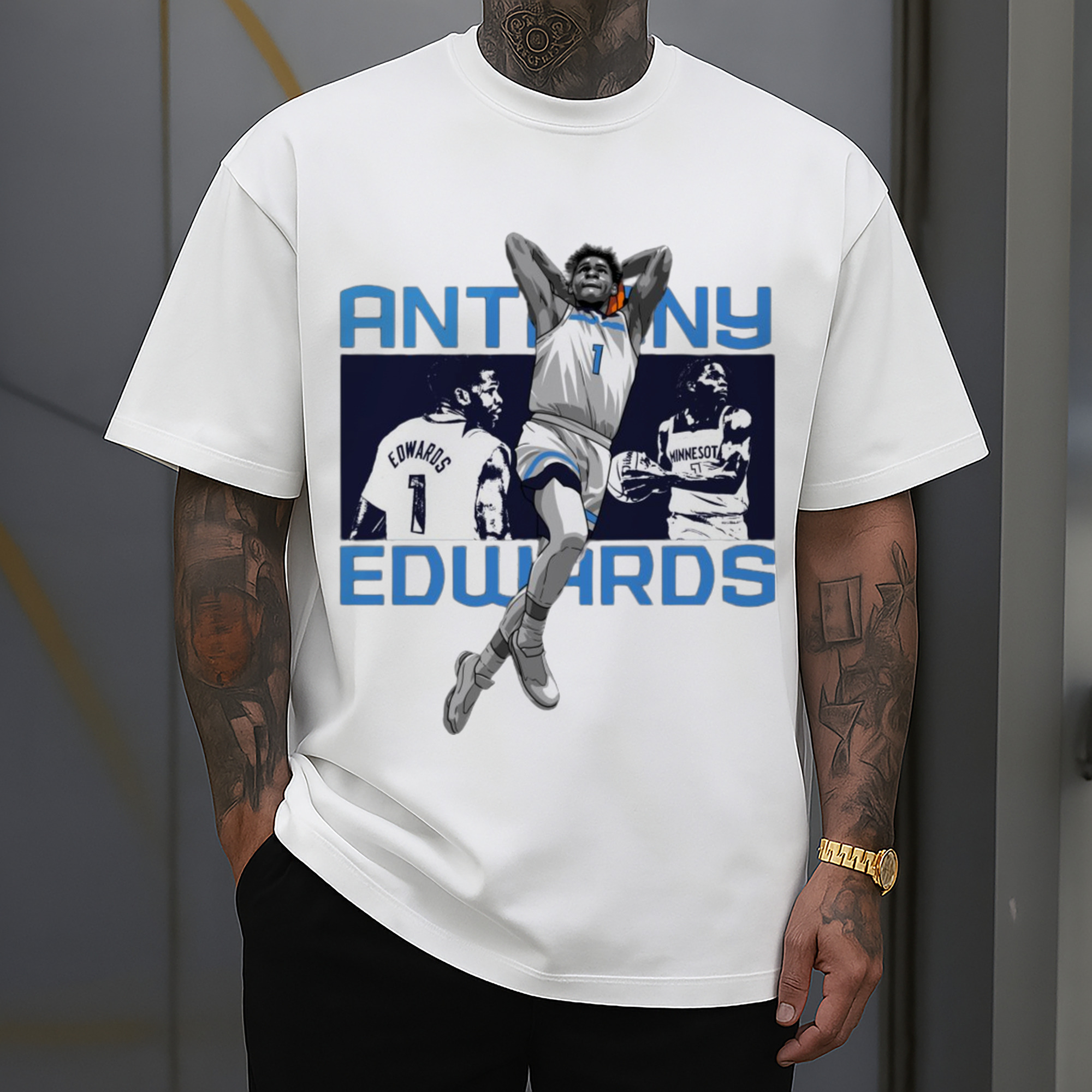 Anthony Edwards Timberwolves dank T‑Shirt