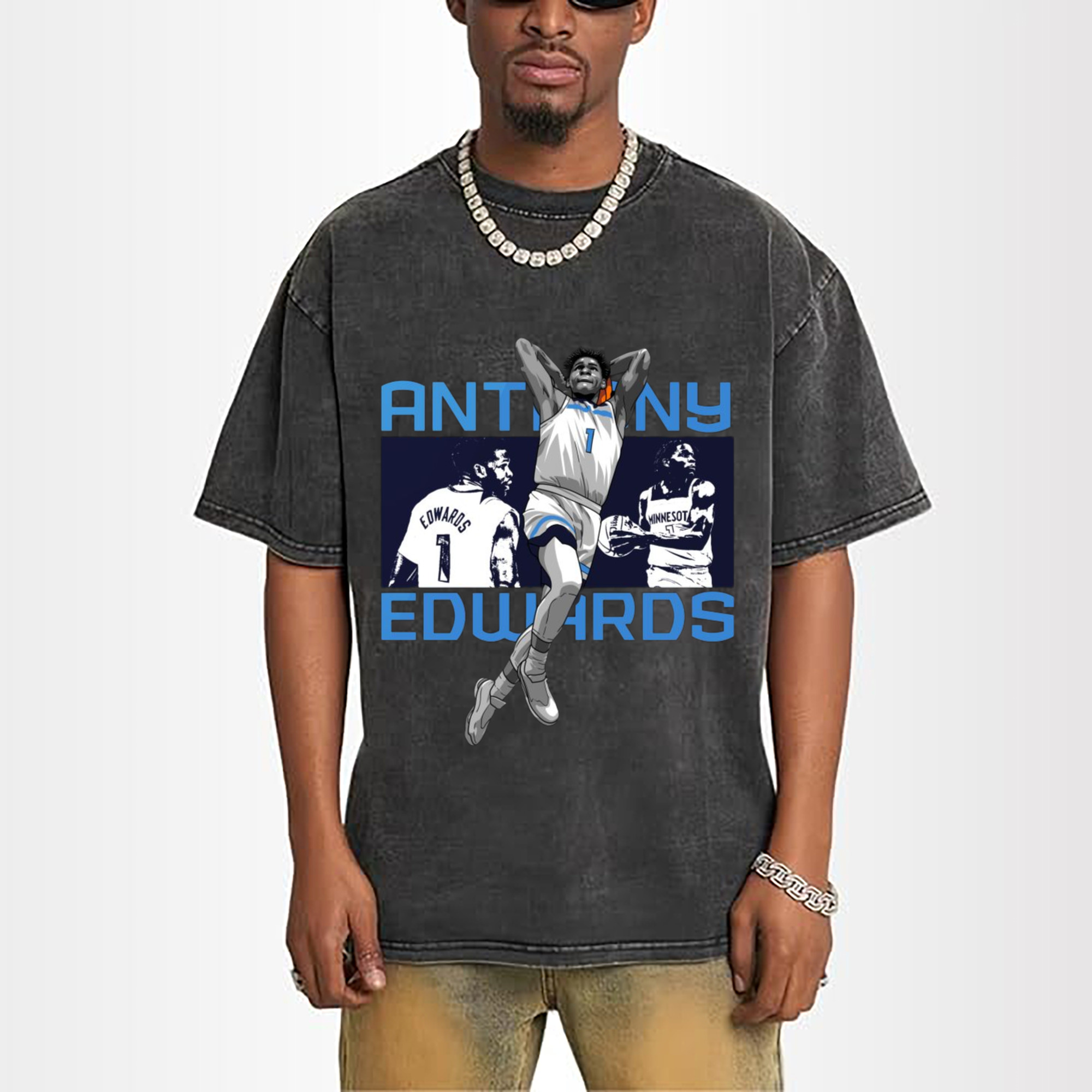Anthony Edwards Timberwolves dank T‑Shirt