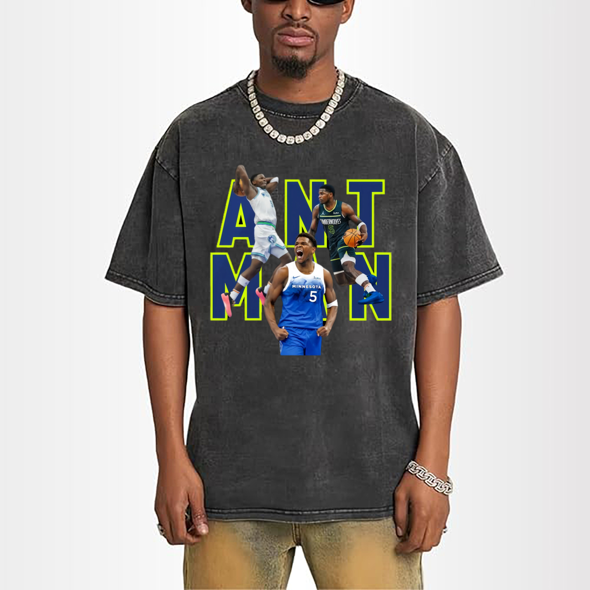 Anthony Edwards Timberwolves #5 T‑Shirt