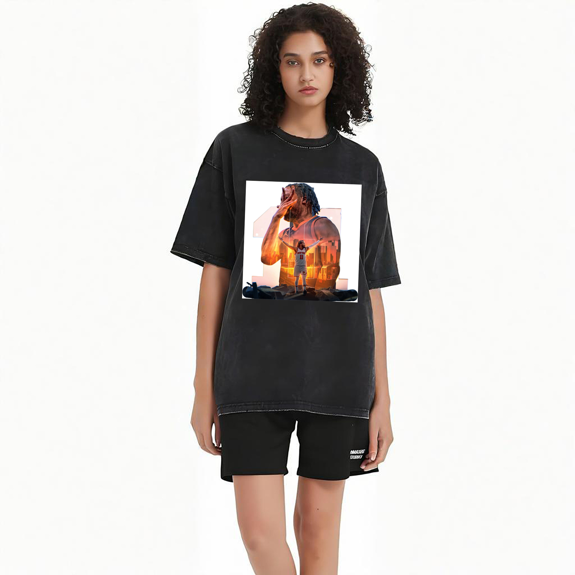 Jalen Brunson #11 Three Point Celebration t-Shirt