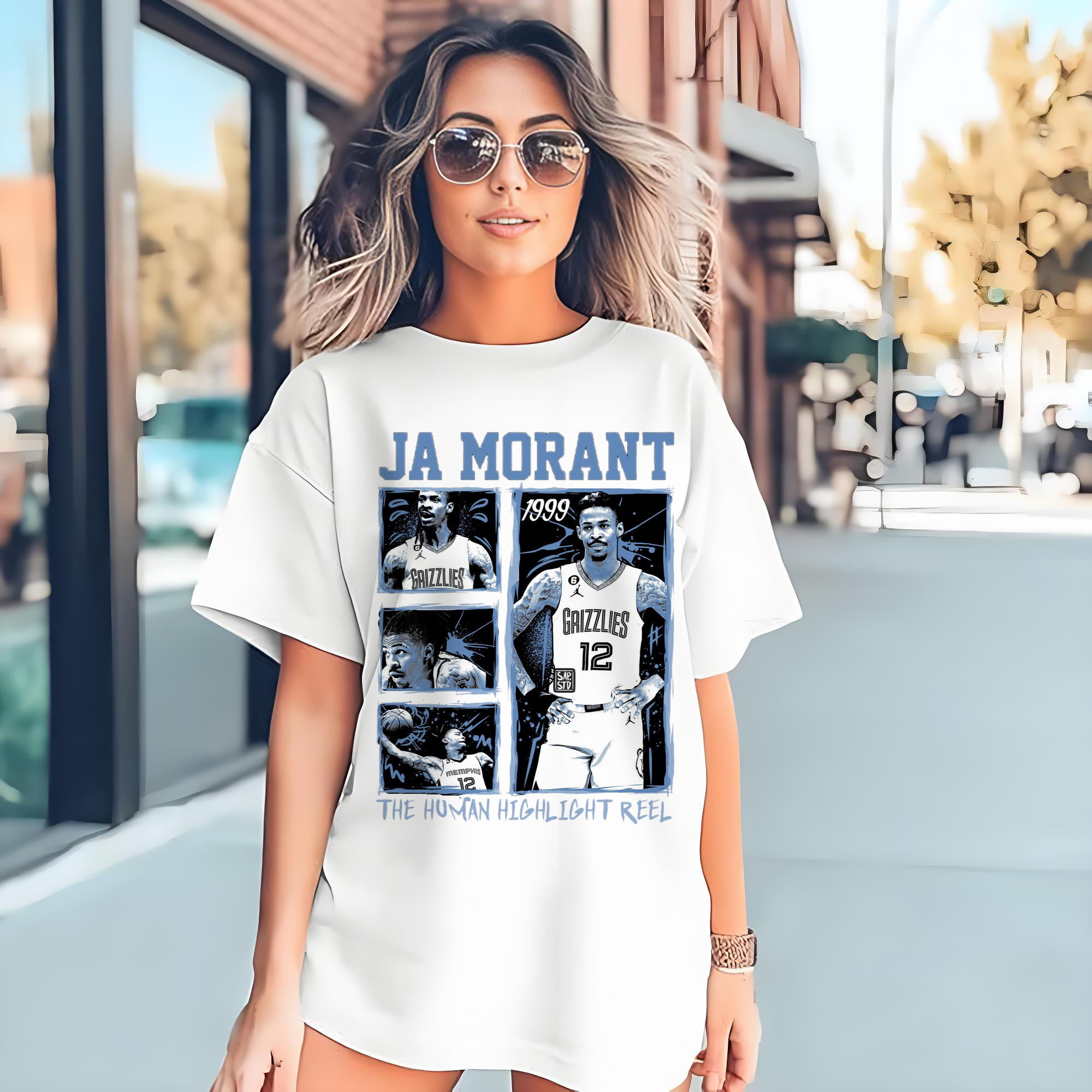 Memphis Grizzlies #12 Ja Morant T-shirt​