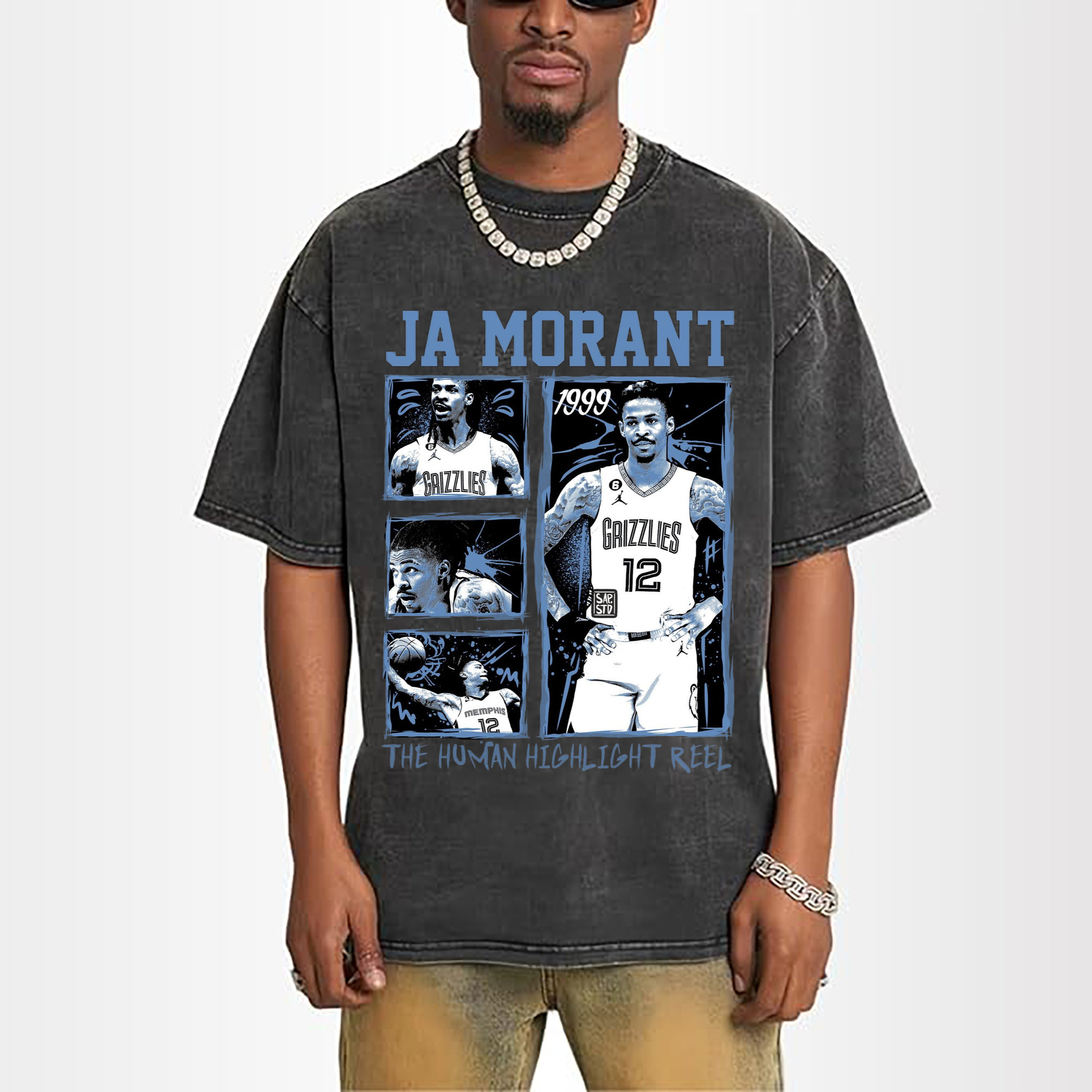 Memphis Grizzlies #12 Ja Morant T-shirt​