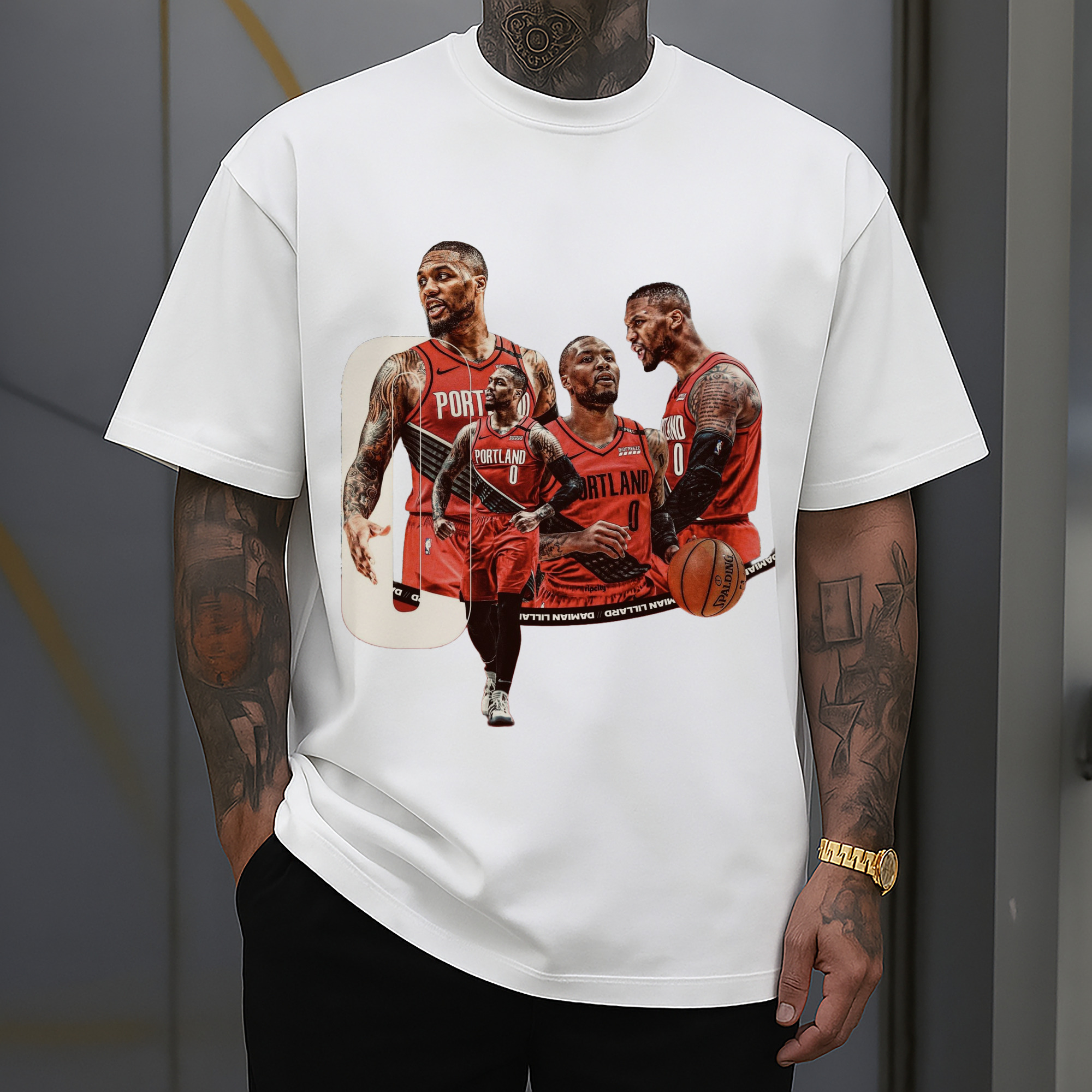 Damian Lillard rip city T-shirt