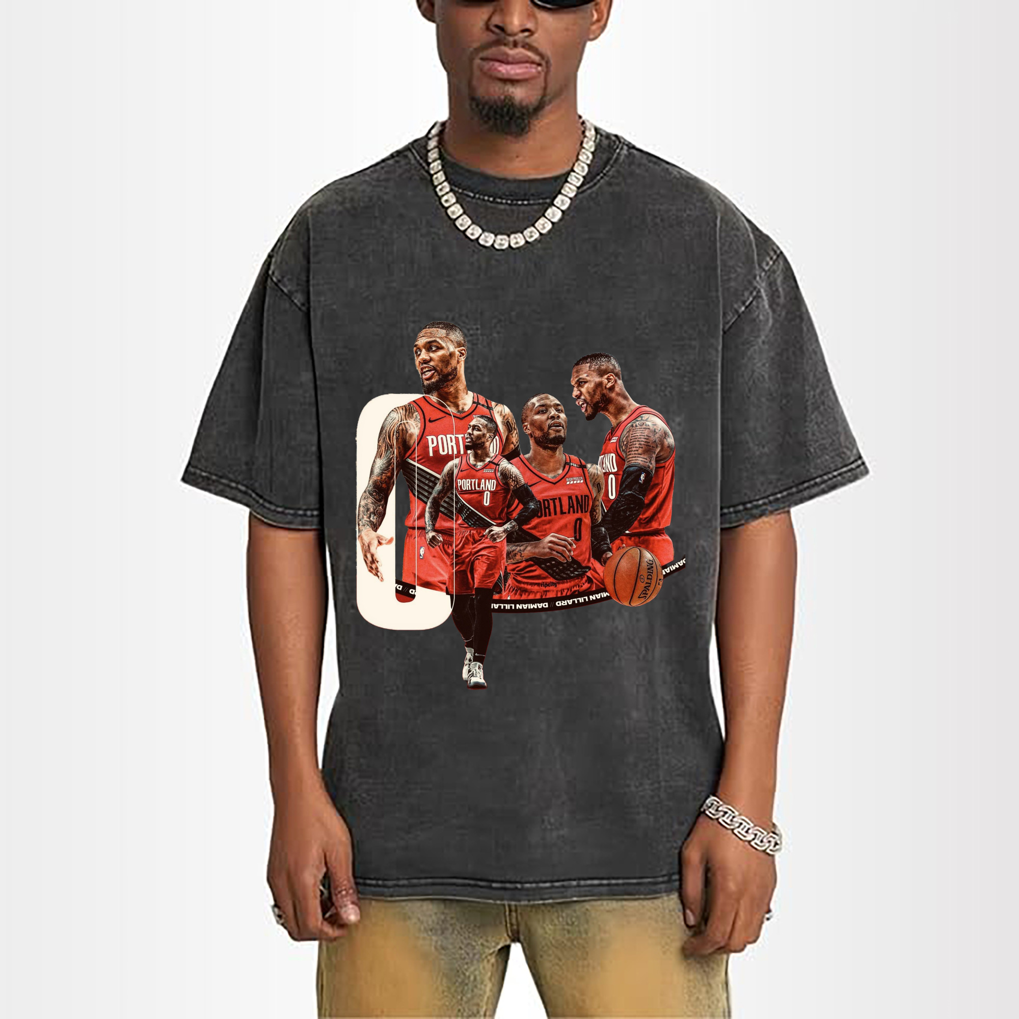 Damian Lillard rip city T-shirt