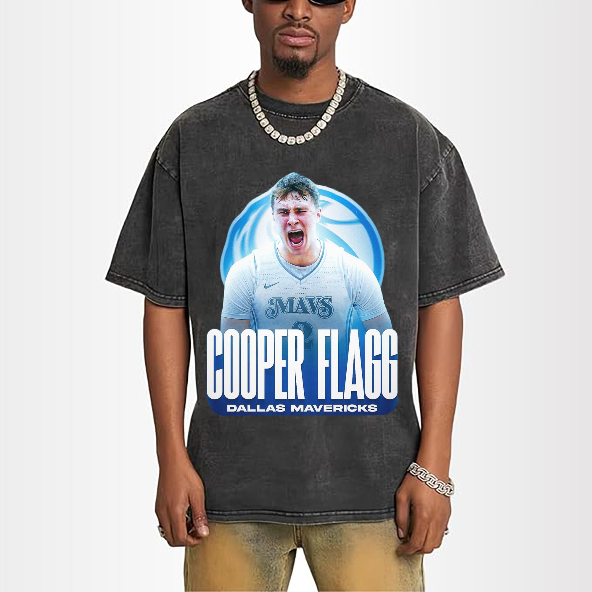 Cooper Flagg Dallas Mavericks  roar t-shirt
